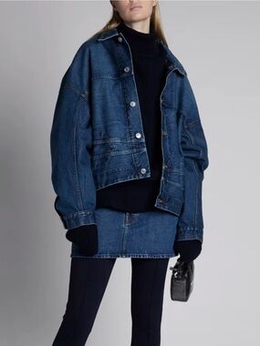 Balenciaga Upside down Denim Jacket